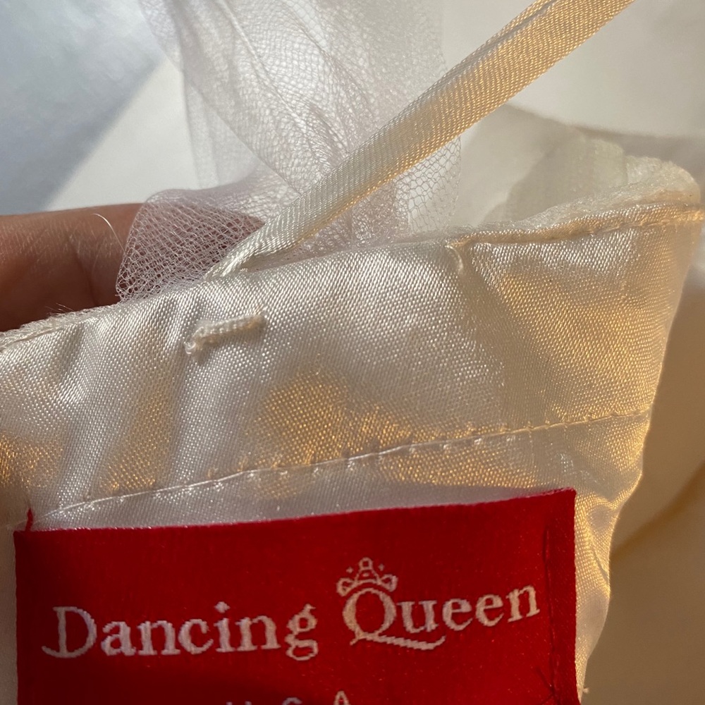 White shirt dress with crystals